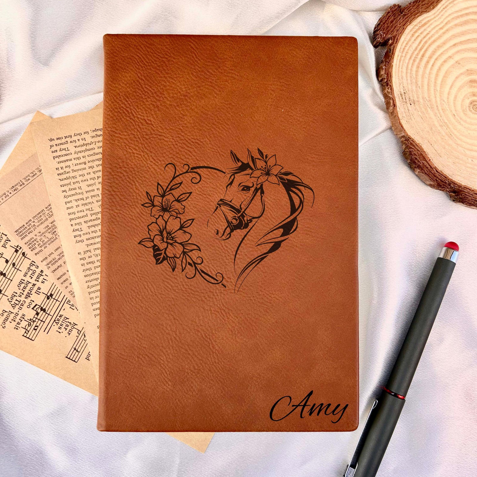 Horse Love Journal – Hard Cover, Design #65