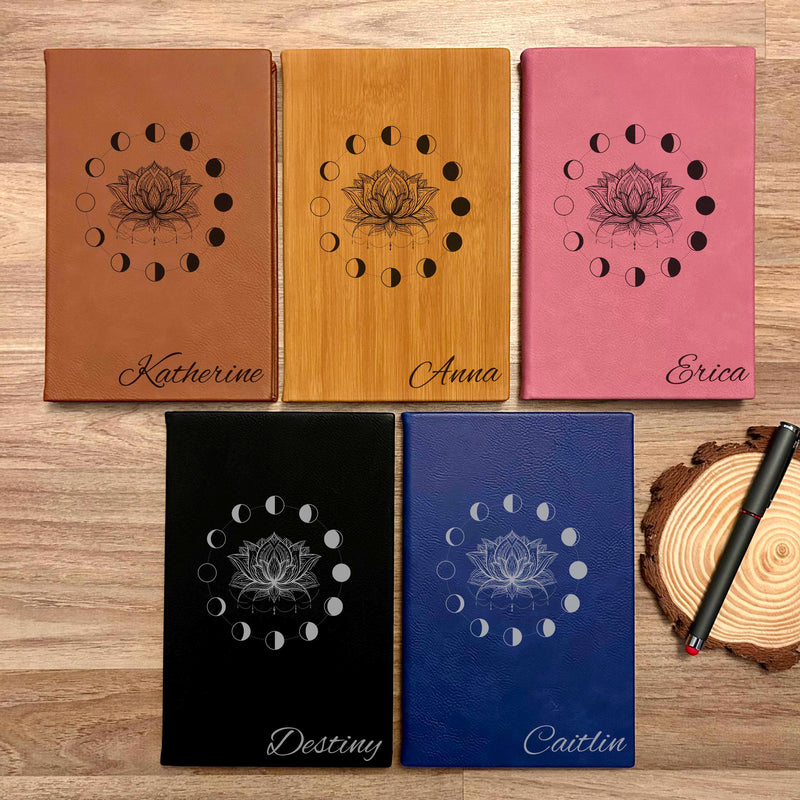 Lunar Lotus Journal – Hard Cover, Design #74