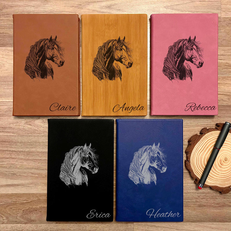 Horse Custom Journal – Hard Cover, Horse Design #5