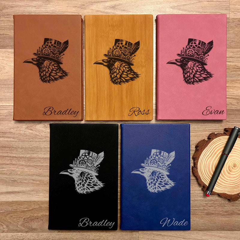 Steampunk Custom Journal – Hard Cover, Design #2