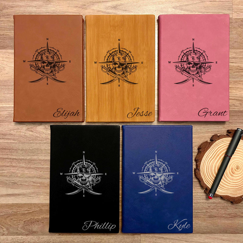 Pirate Custom Journal – Hard Cover, Design #21