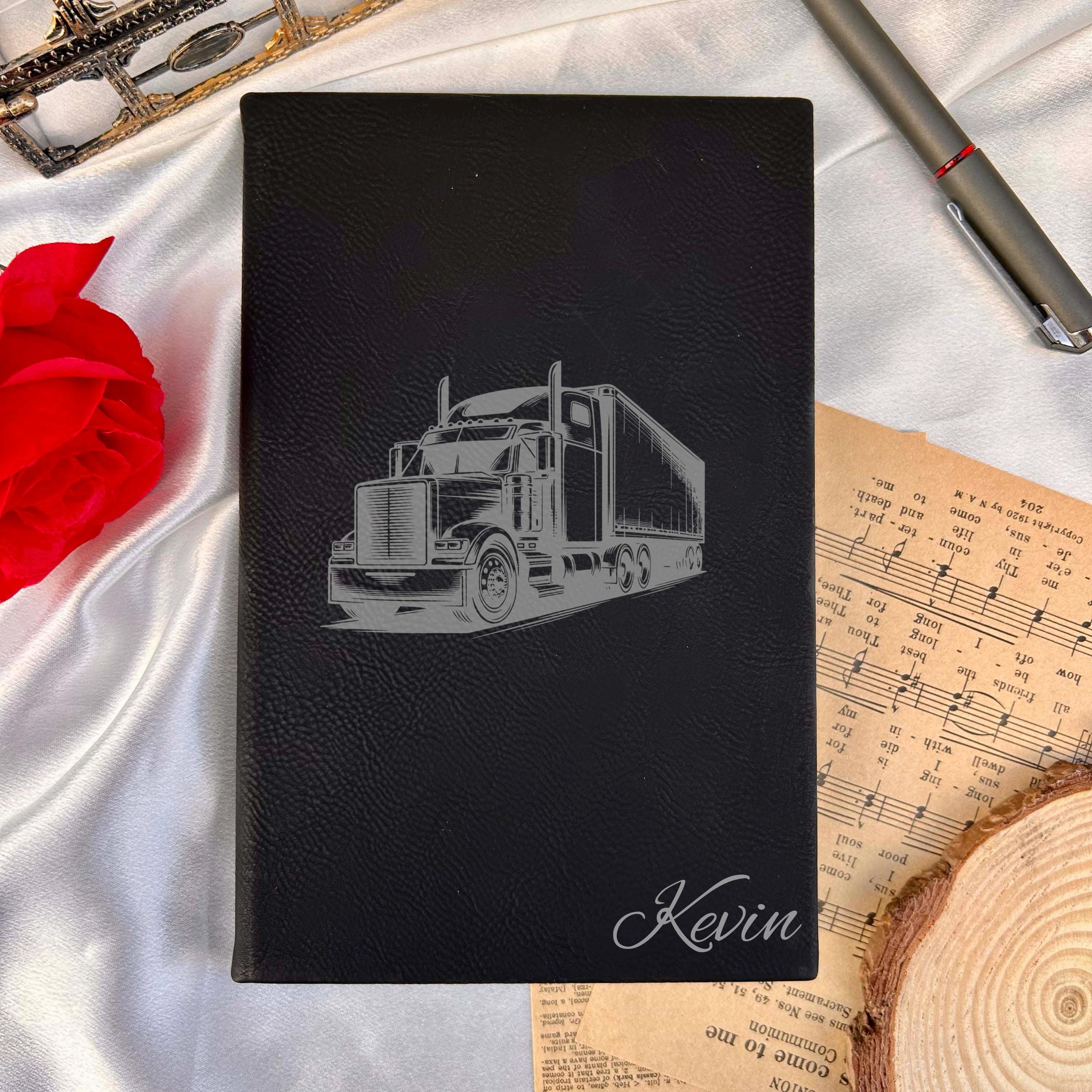 Semi Truck Custom Journal – Hard Cover, Design #23