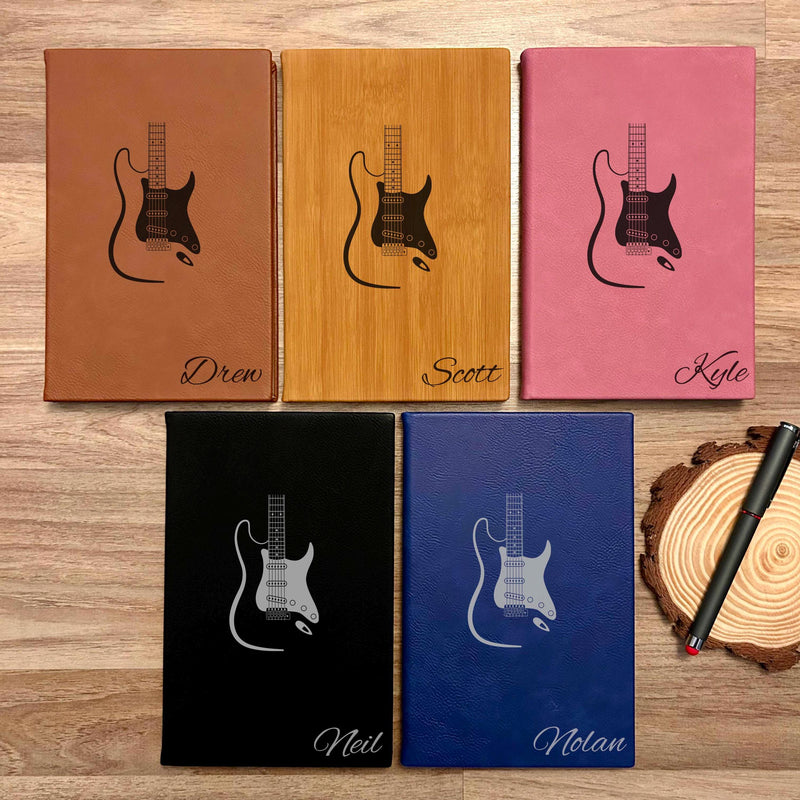 Electric Guitar Custom Journal – Hard Cover, Design #13