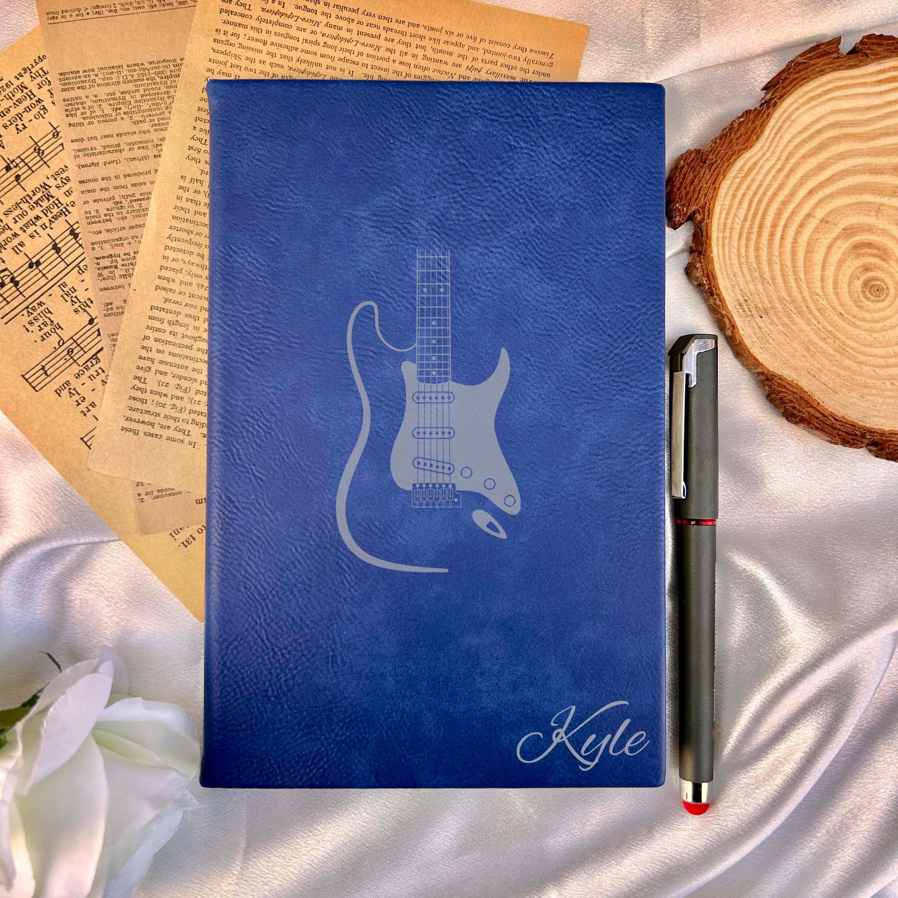 Electric Guitar Custom Journal – Hard Cover, Design #13