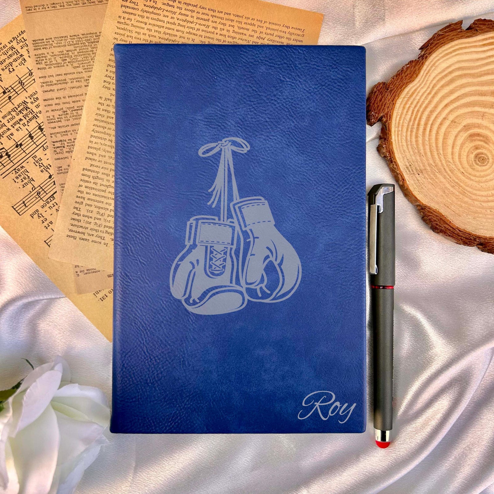 Boxing Custom Journal – Hard Cover