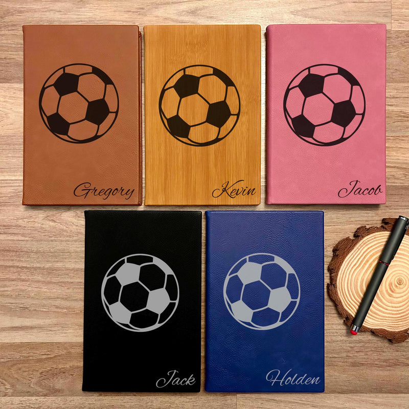 Soccer Ball Custom Journal – Hard Cover