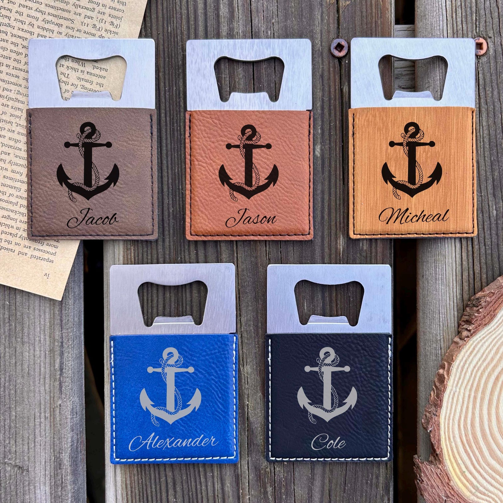 Anchor Large Bottle Opener – Stainless Steel