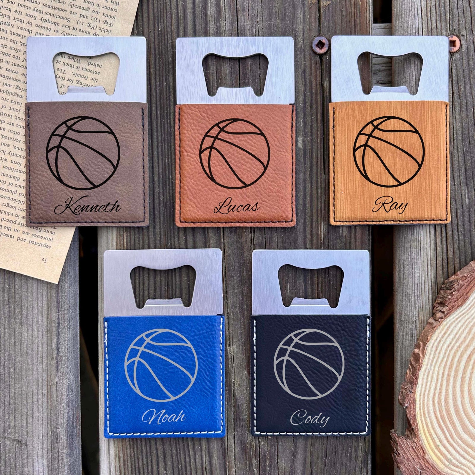 Basketball Large Bottle Opener – Stainless Steel