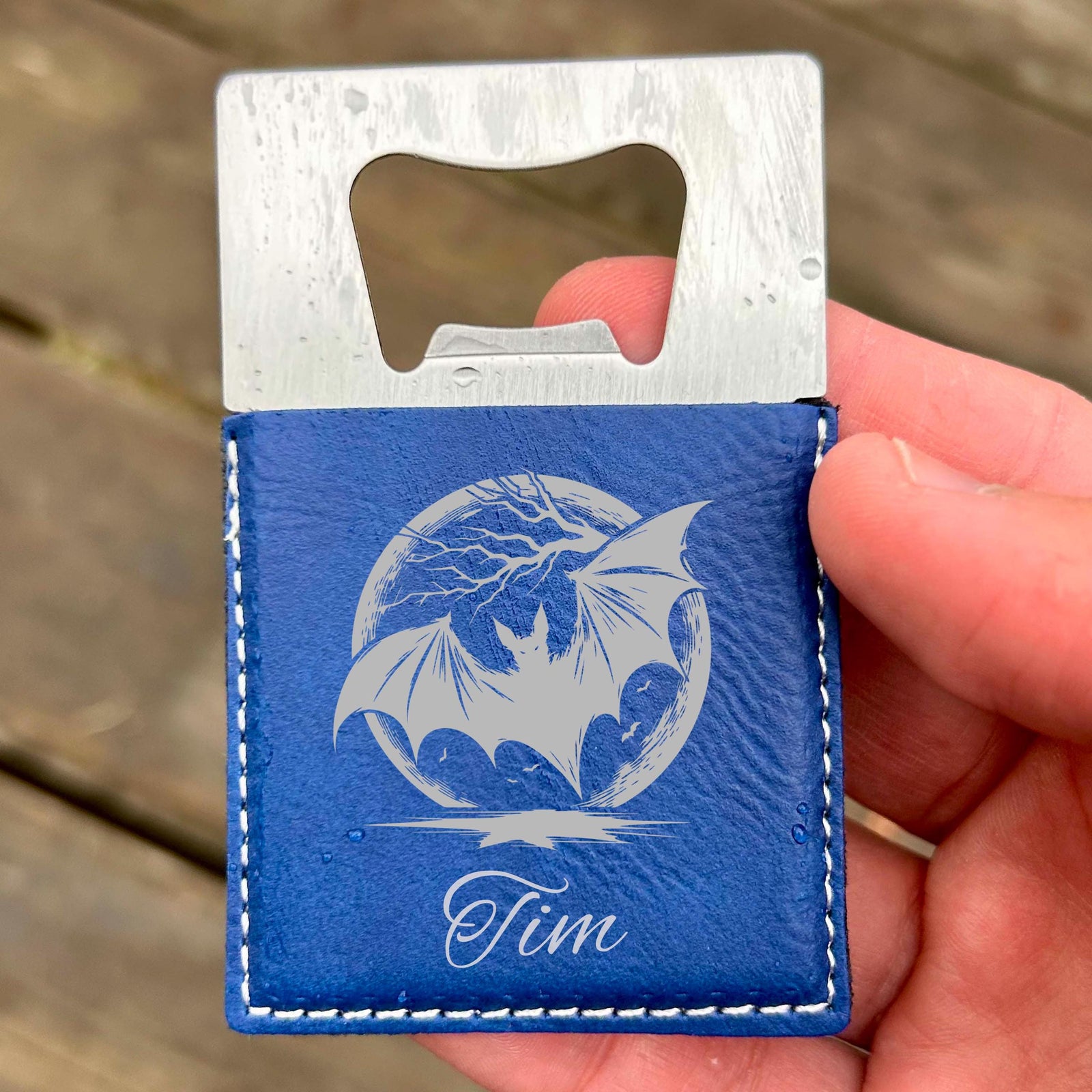 Bat Large Bottle Opener – Stainless Steel