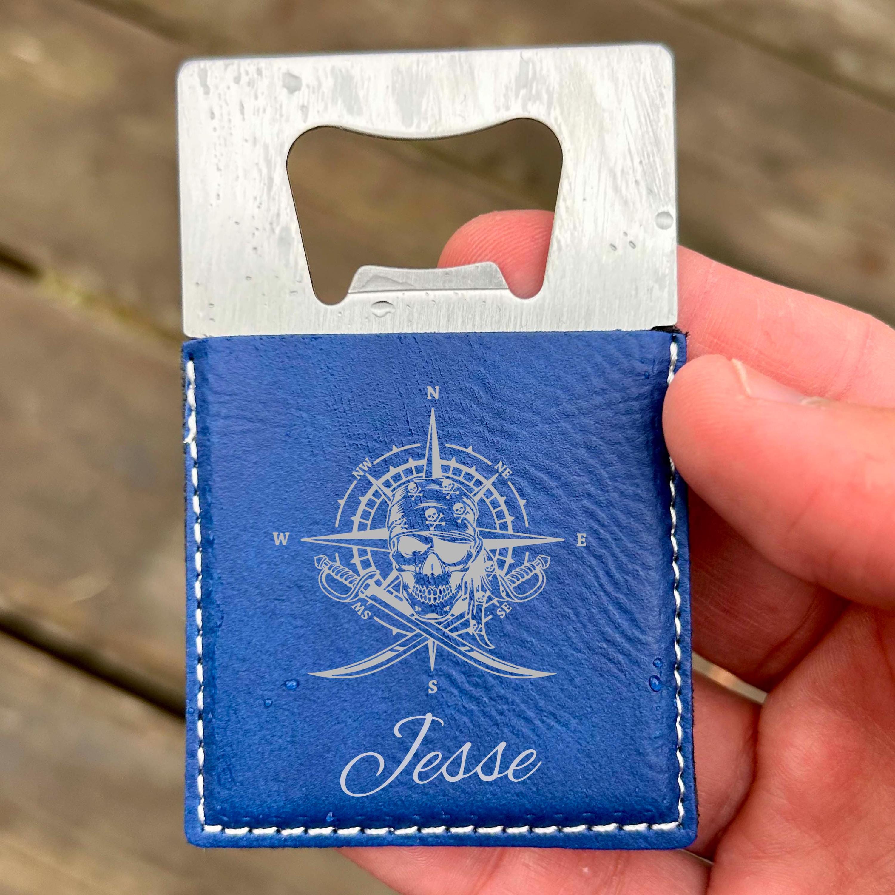 Pirate Large Bottle Opener – Stainless Steel