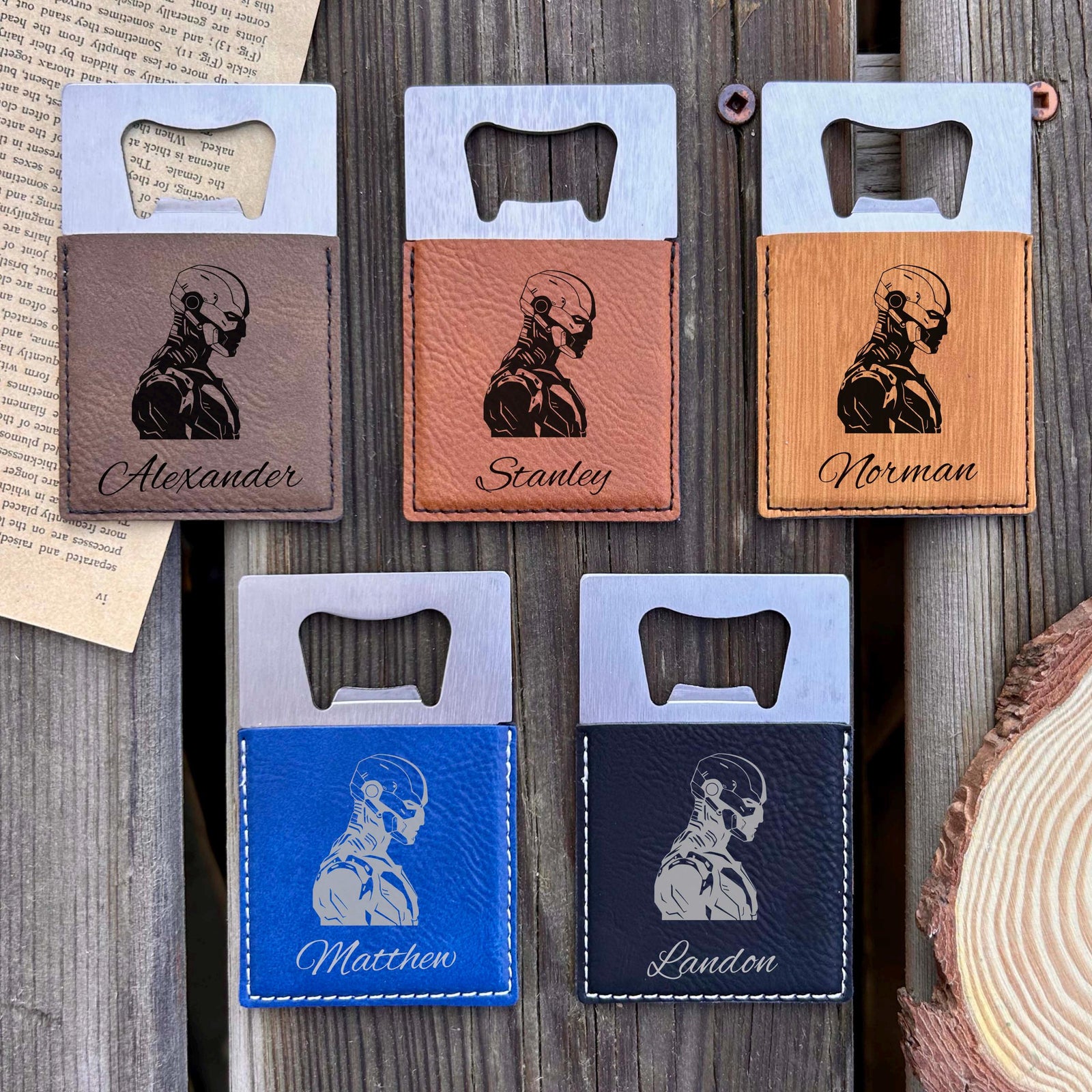 Cyborg Large Bottle Opener – Stainless Steel