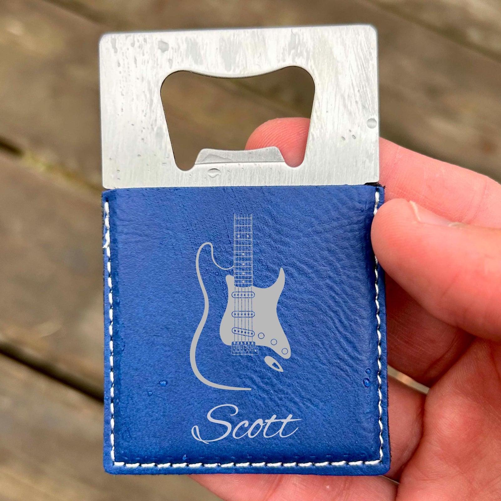 Electric Guitar Bottle Opener – Stainless Steel