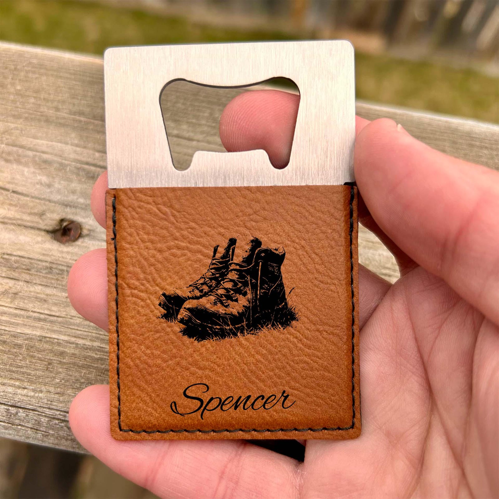 Hiker Boots Bottle Opener – Stainless Steel