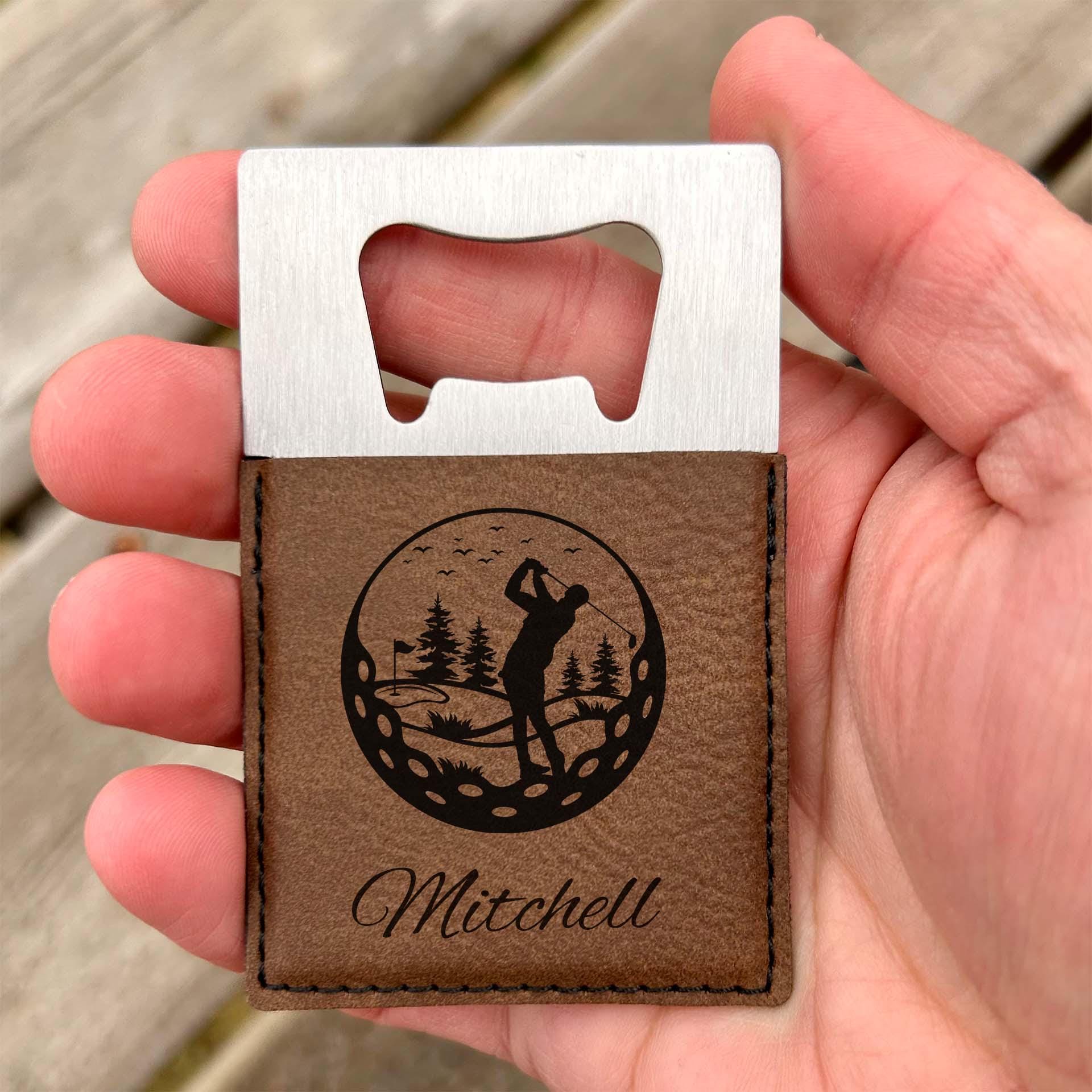 Golf Large Bottle Opener – Stainless Steel