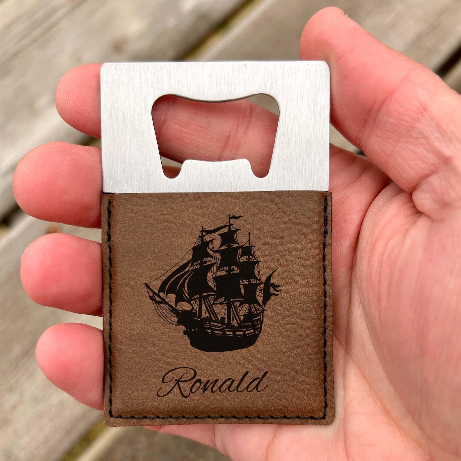 Ship Bottle Opener – Stainless Steel