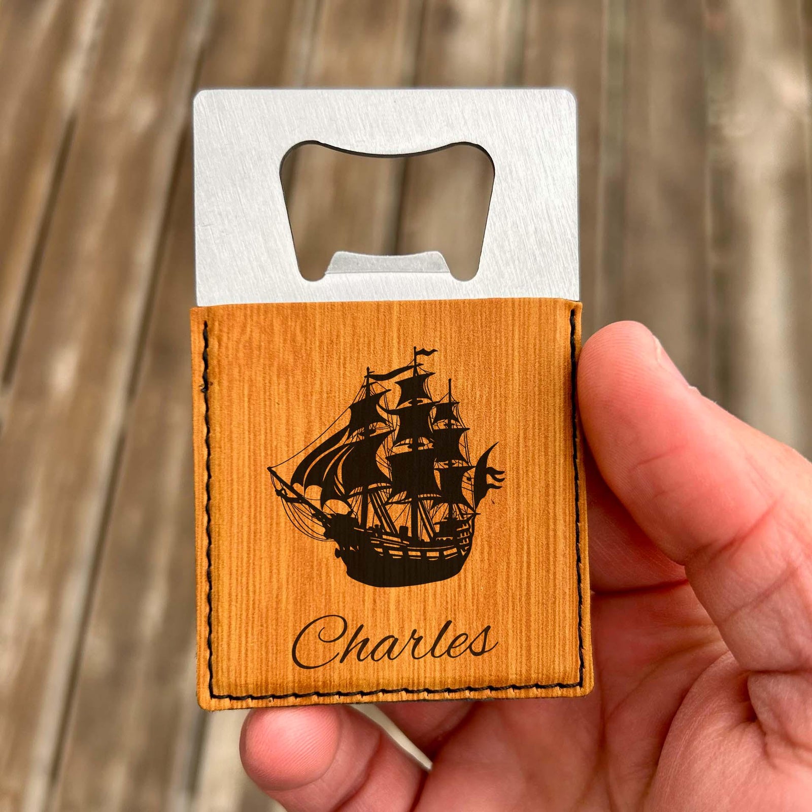 Ship Bottle Opener – Stainless Steel