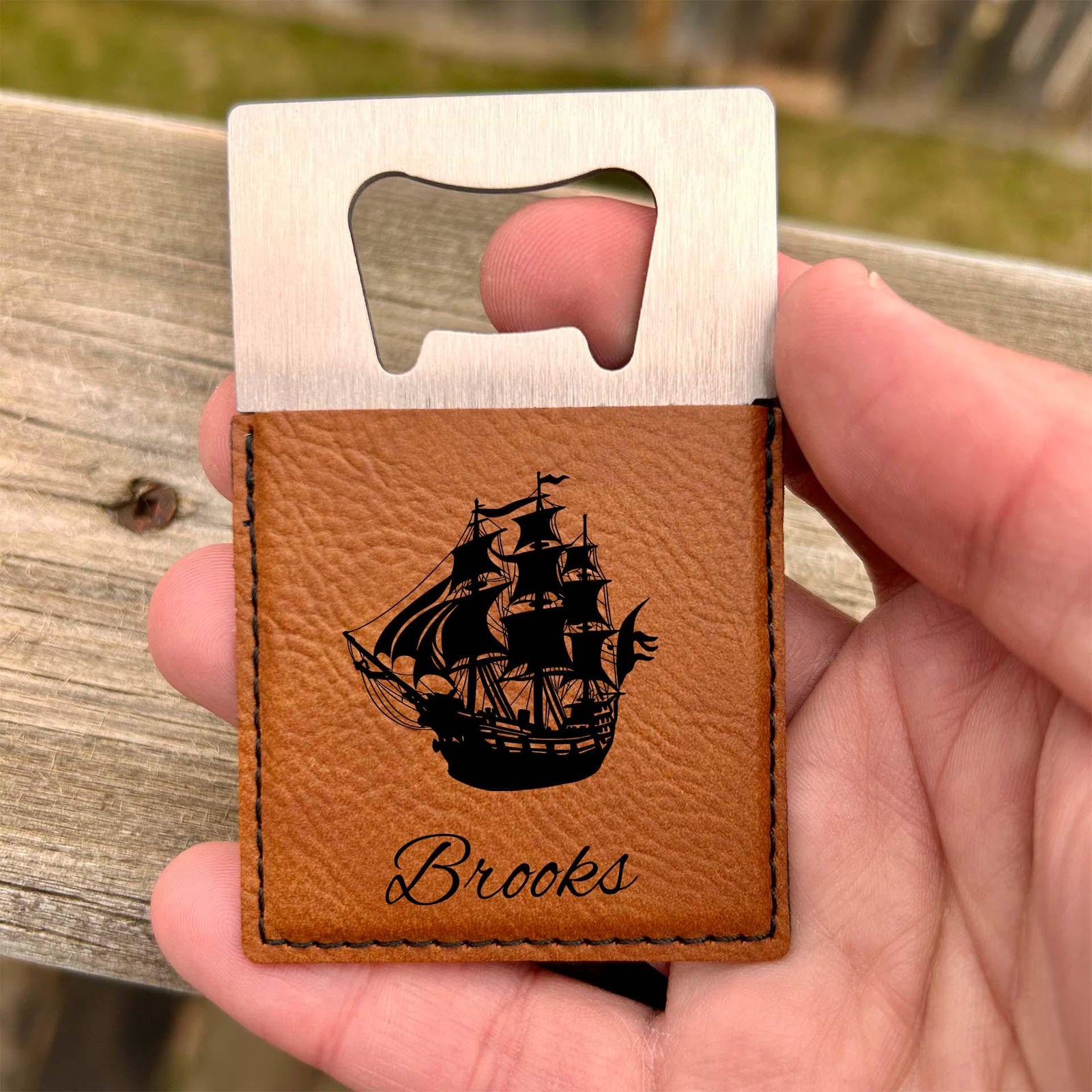 Ship Bottle Opener – Stainless Steel