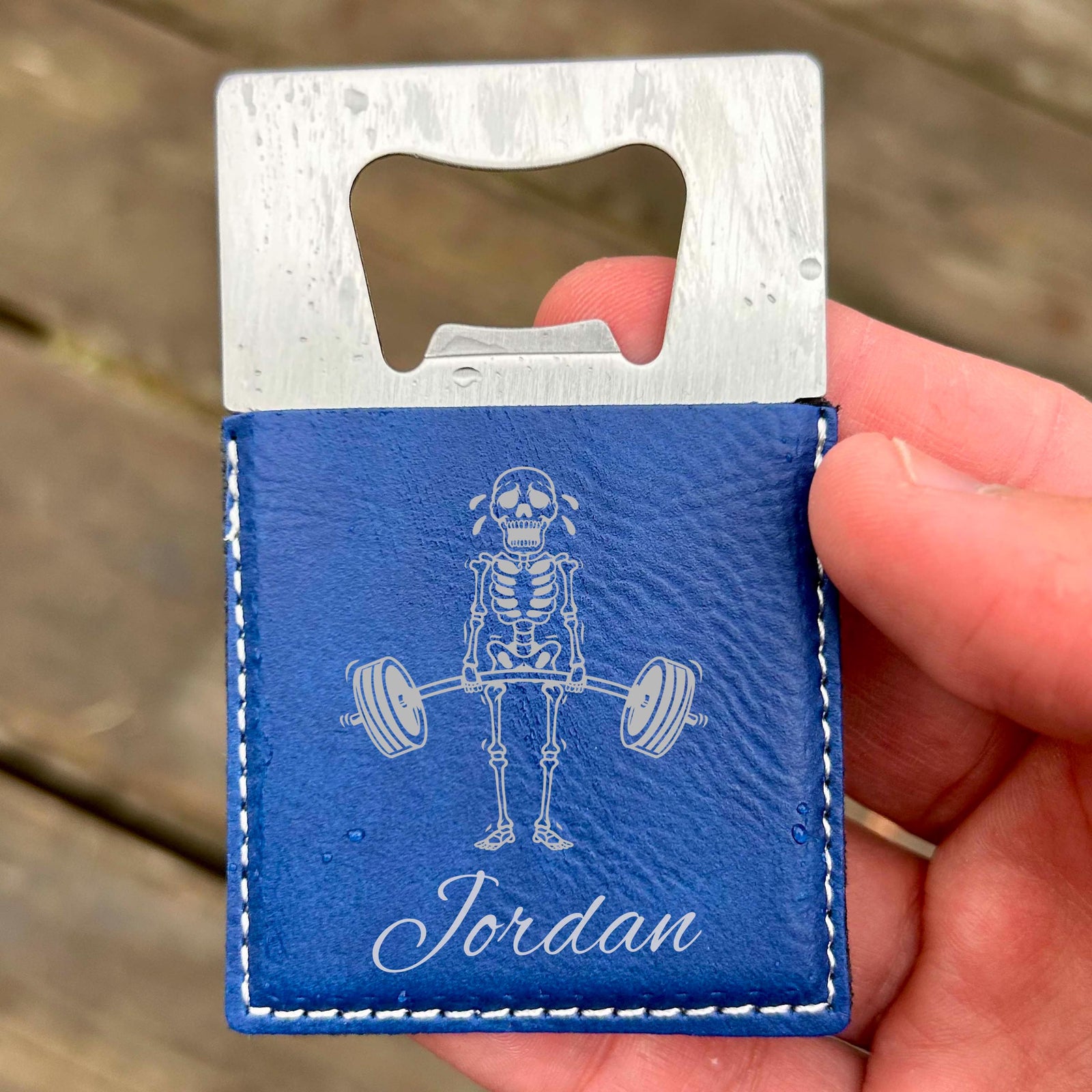 Workout Large Bottle Opener – Stainless Steel