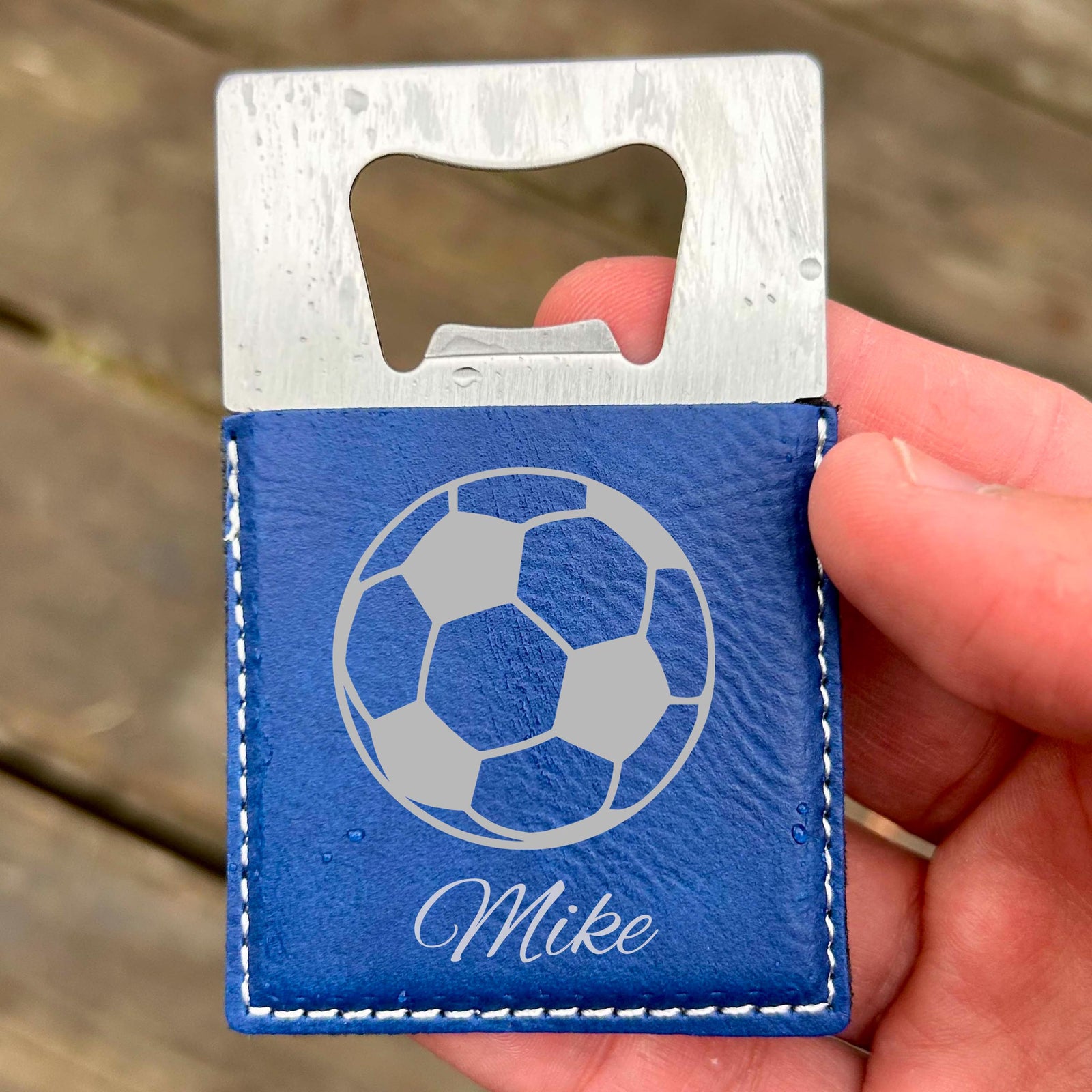 Soccer Large Bottle Opener – Stainless Steel