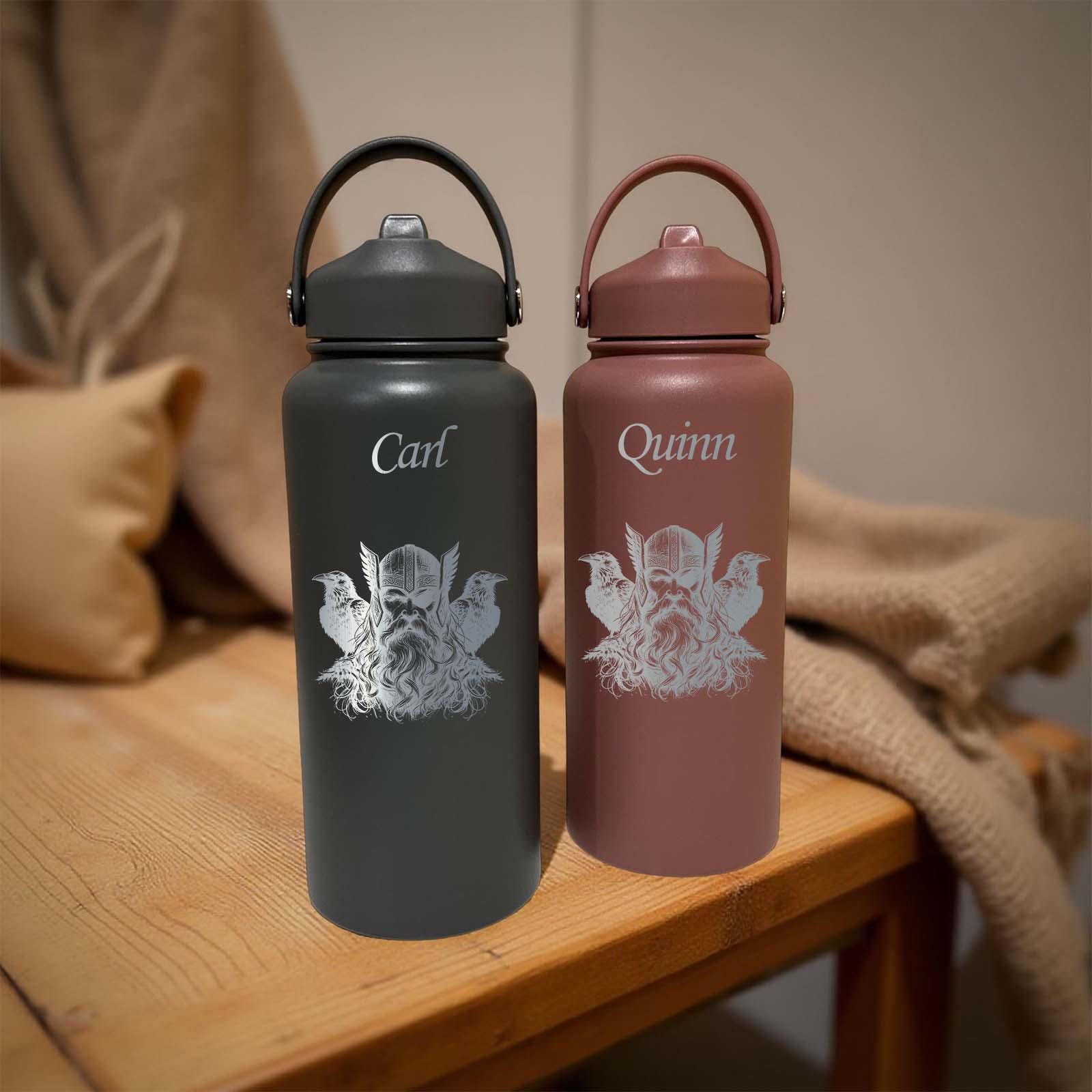 Viking 32oz Water Bottle – Stainless Steel