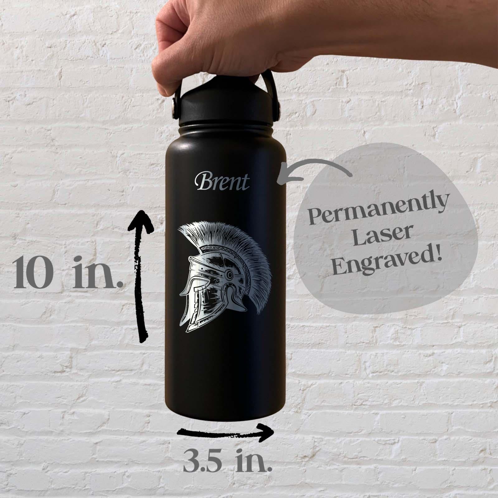 Spartan 32oz Water Bottle – Stainless Steel