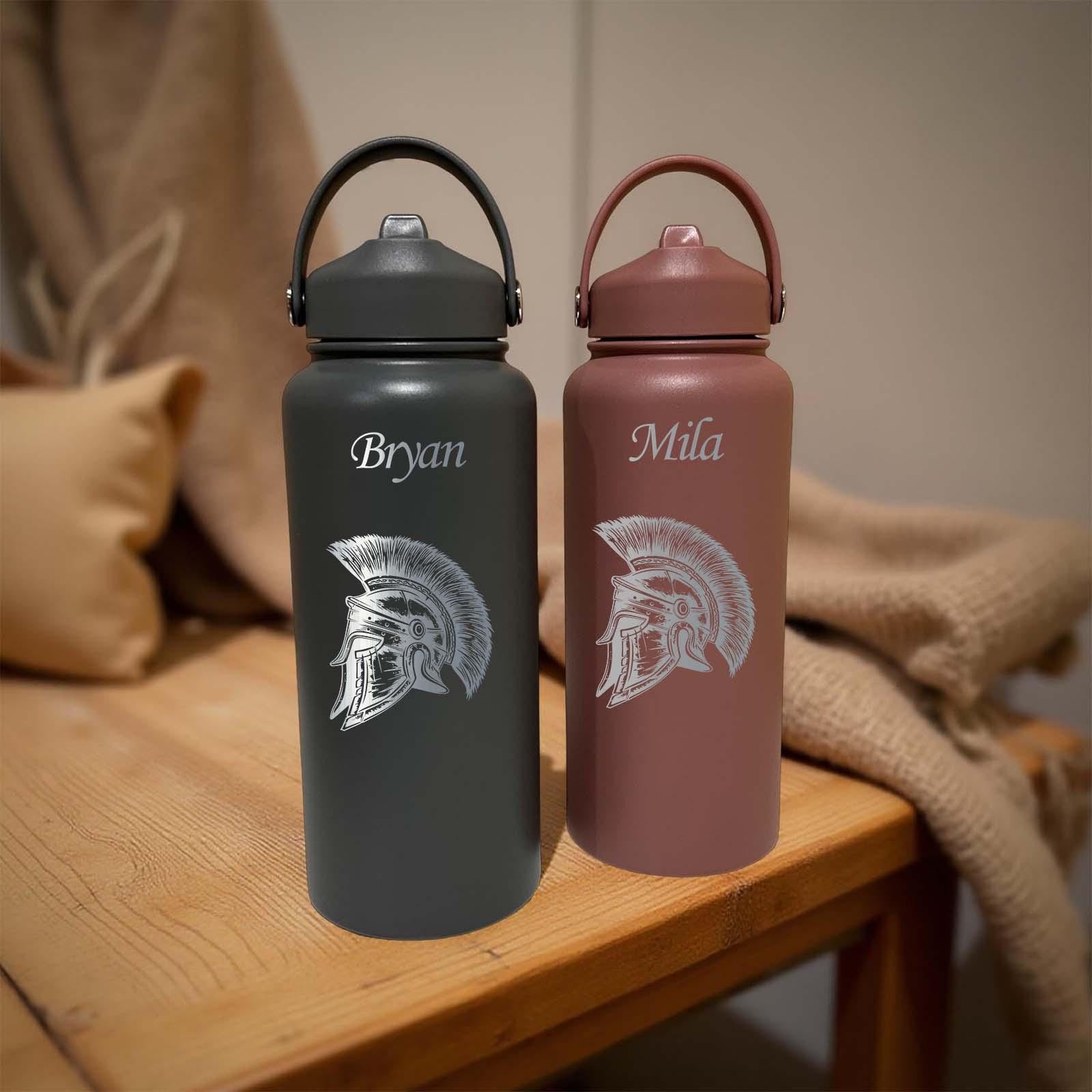 Spartan 32oz Water Bottle – Stainless Steel