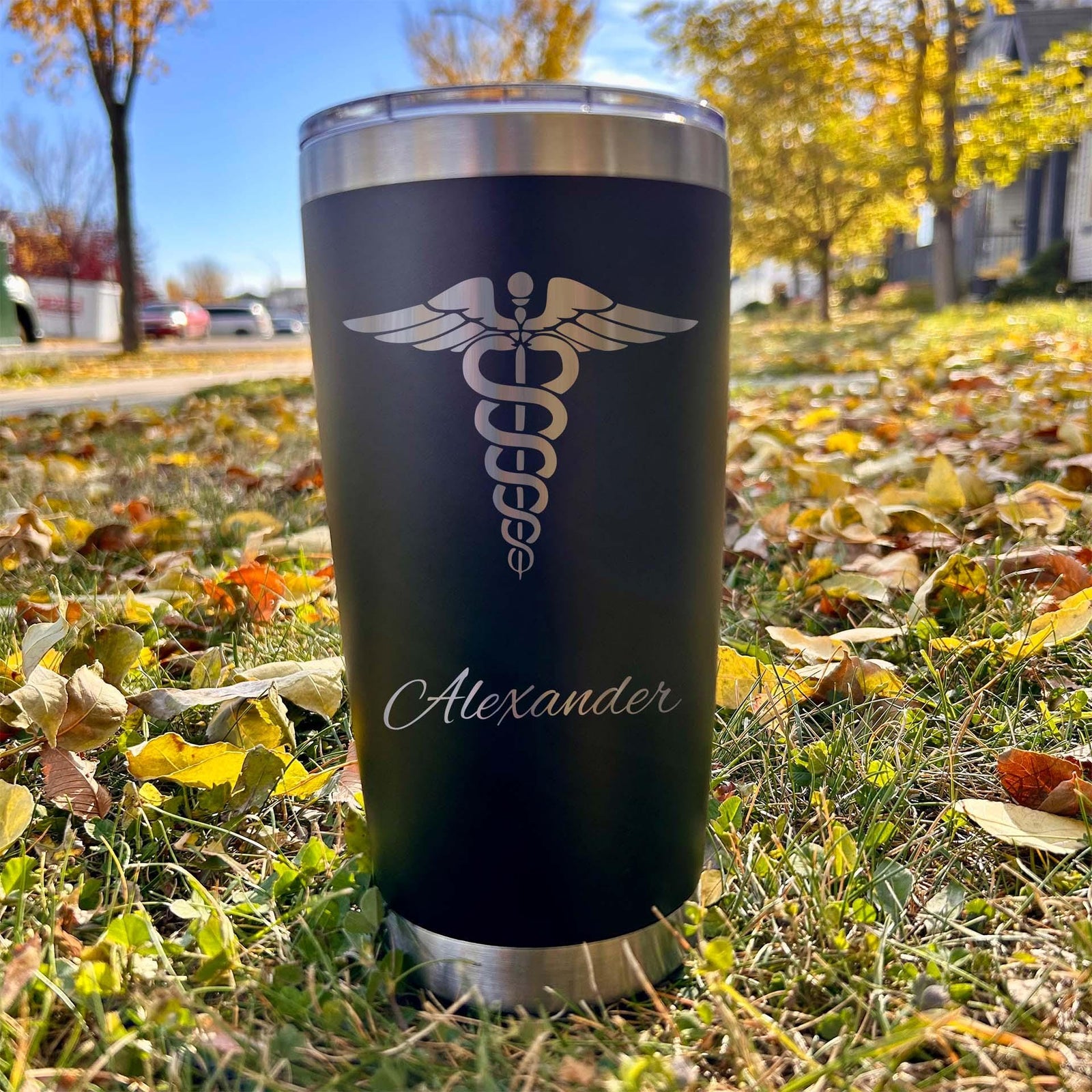 Physician 20oz Engraved Tumbler – Stainless Steel