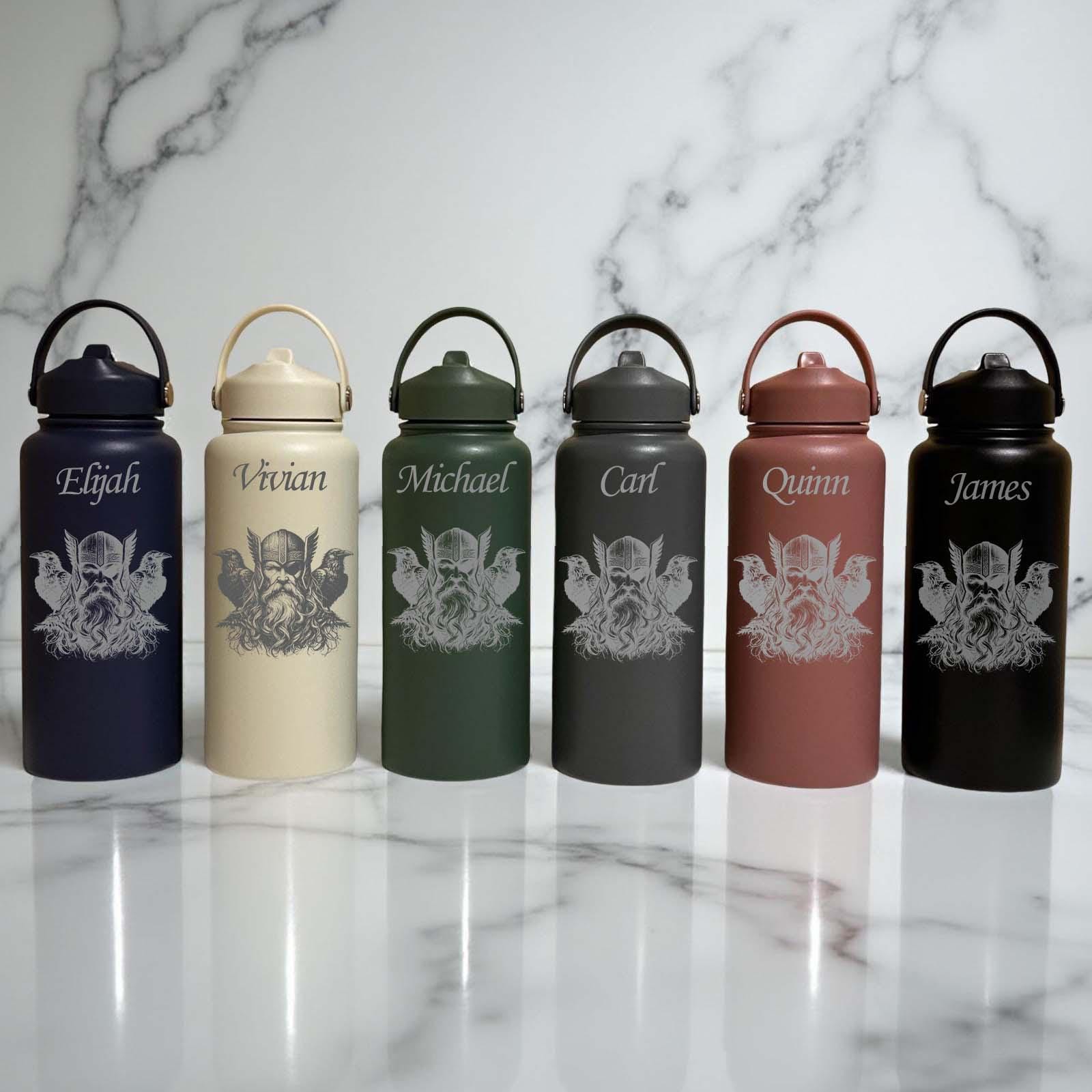 Viking 32oz Water Bottle – Stainless Steel