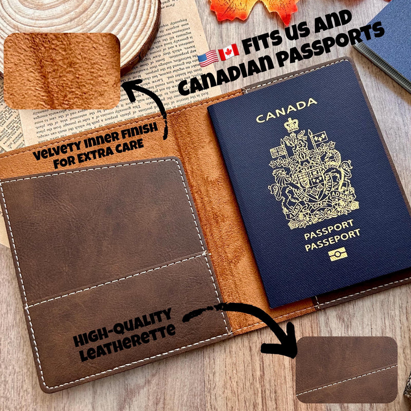 Gold Bat Passport Cover – Design #1