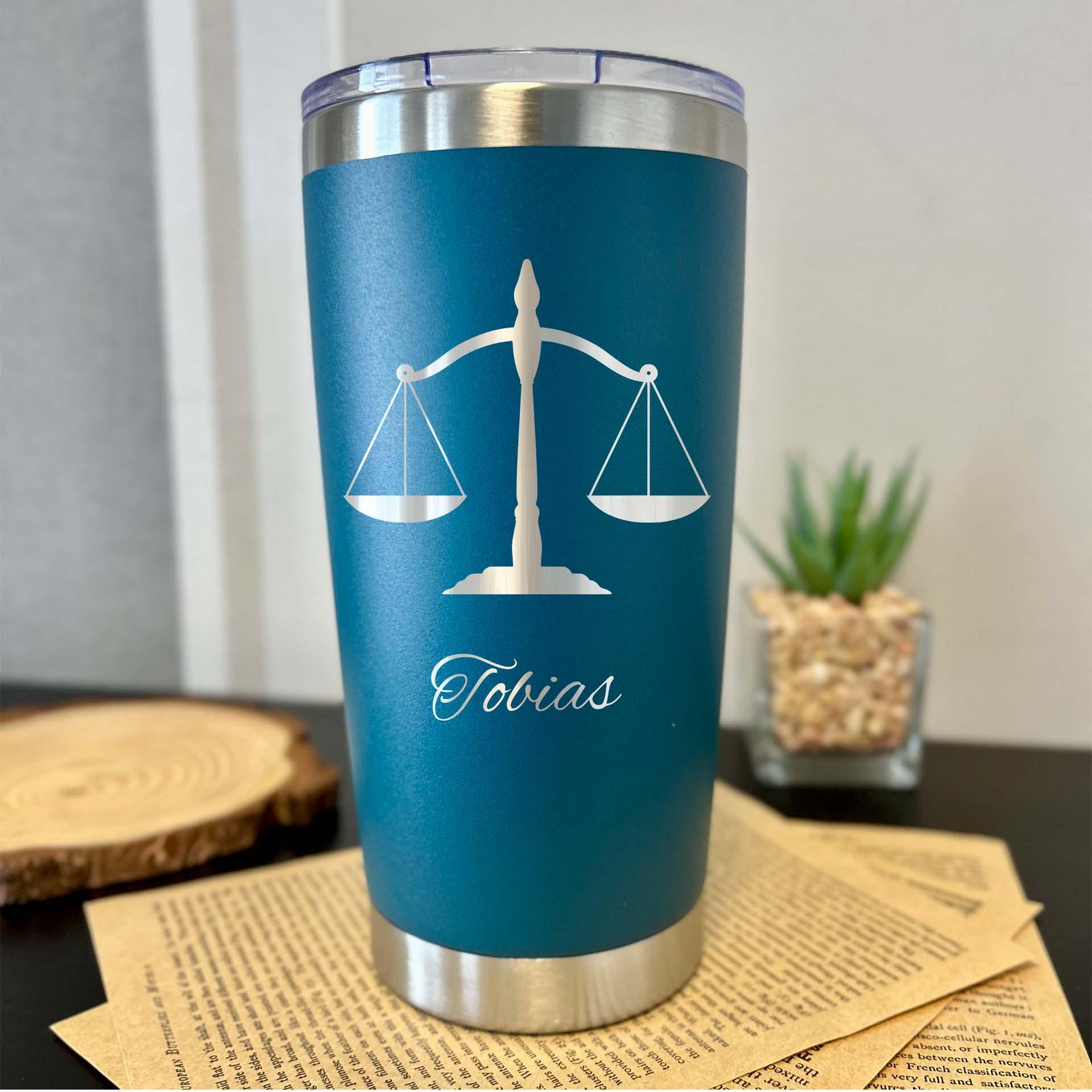 Lawyer 20oz Engraved Tumbler – Stainless Steel