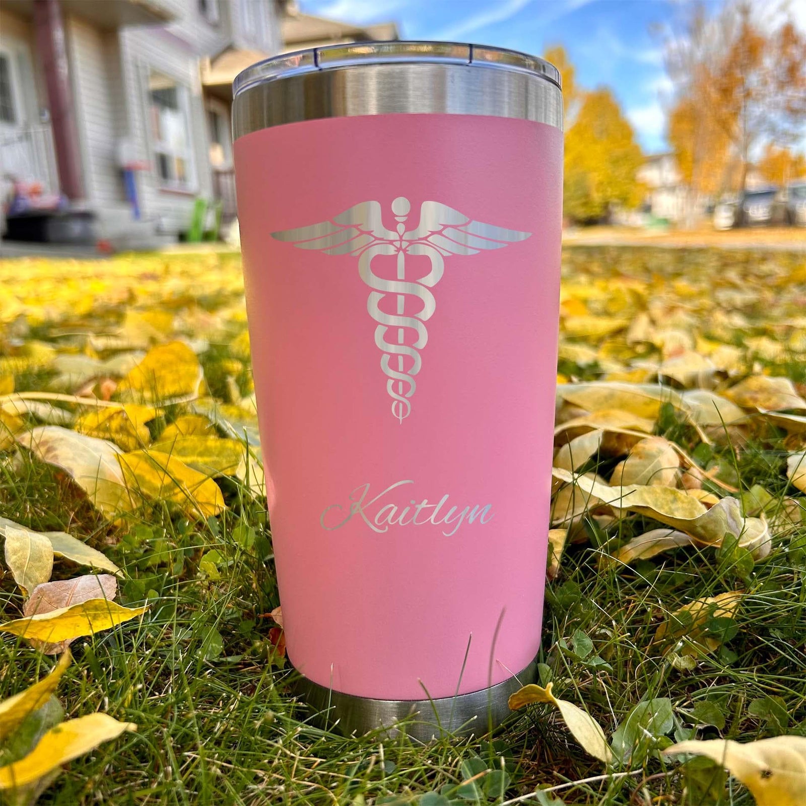 Physician 20oz Engraved Tumbler – Stainless Steel