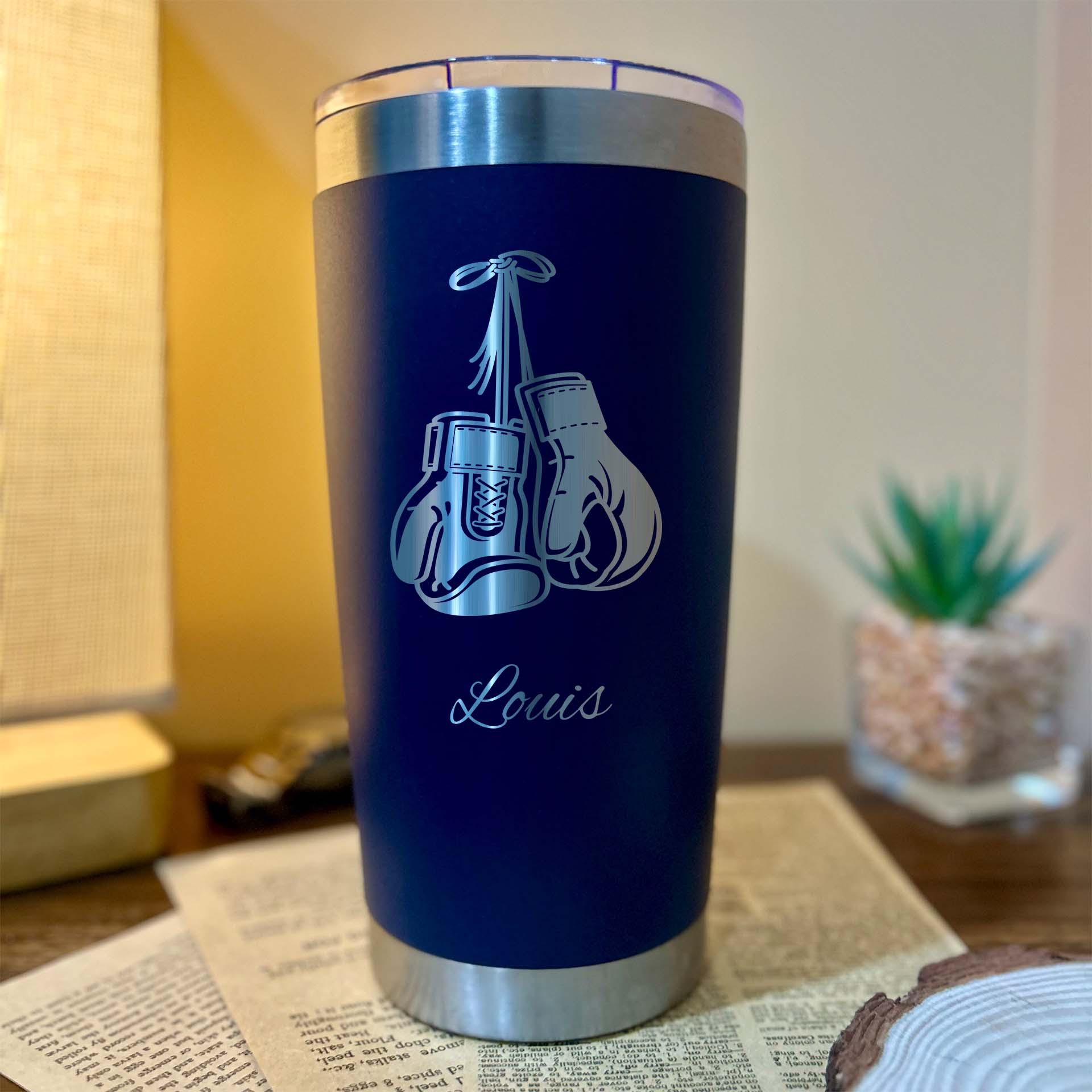 Boxing 20oz Engraved Tumbler – Stainless Steel