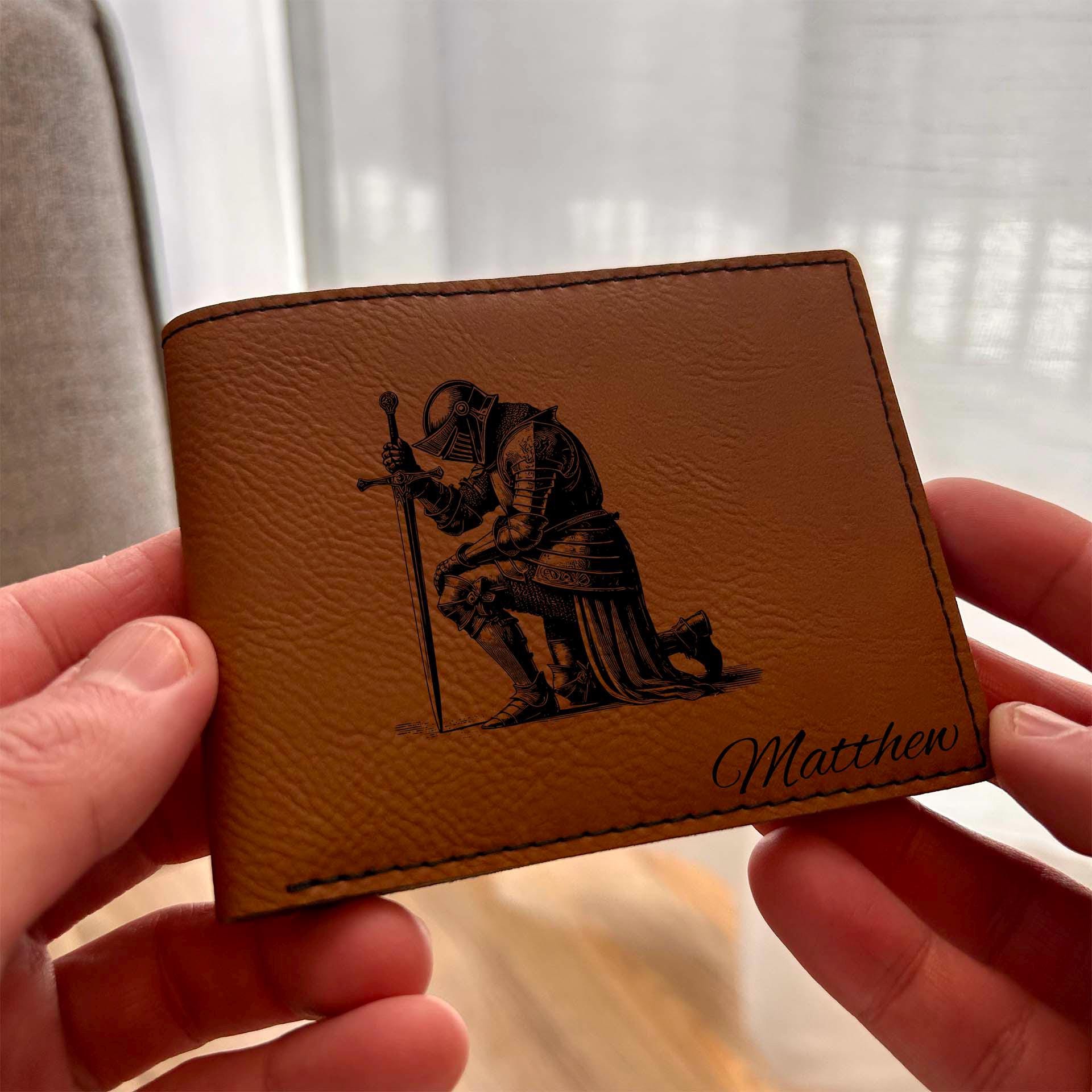Knight Leather Wallet – Design #103
