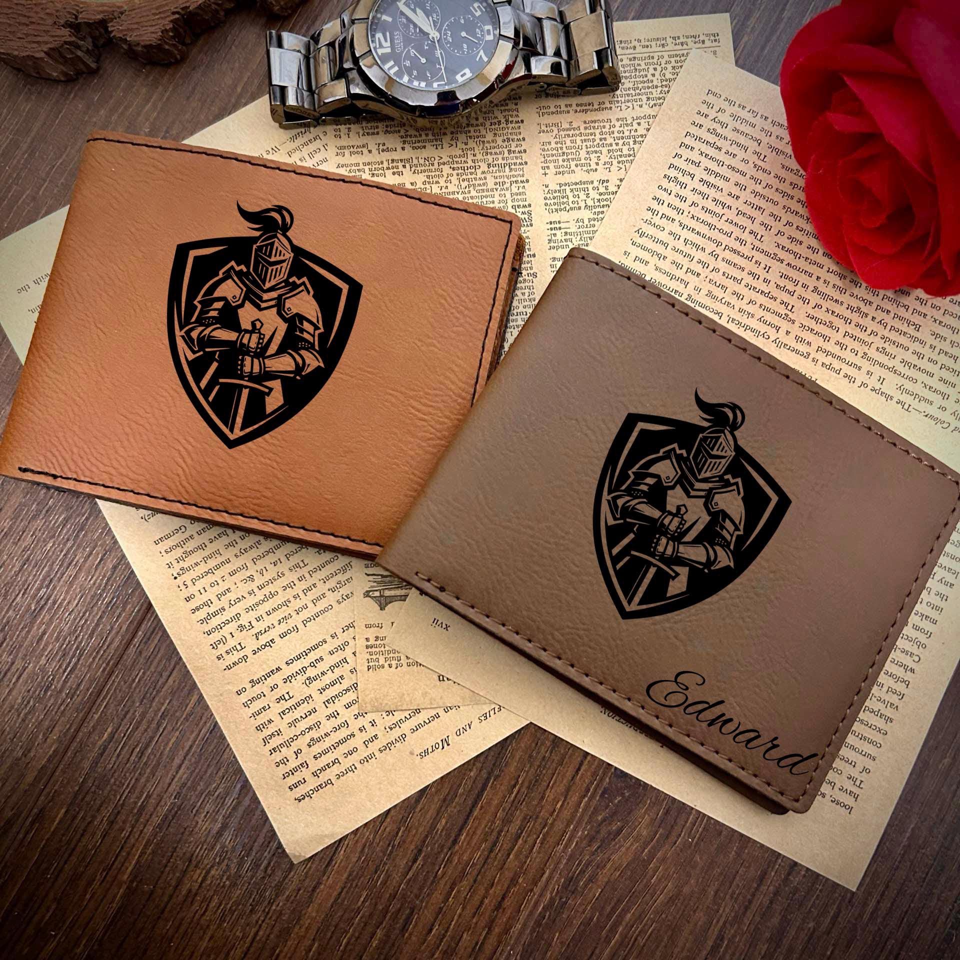 Knight Leather Wallet – Design #104