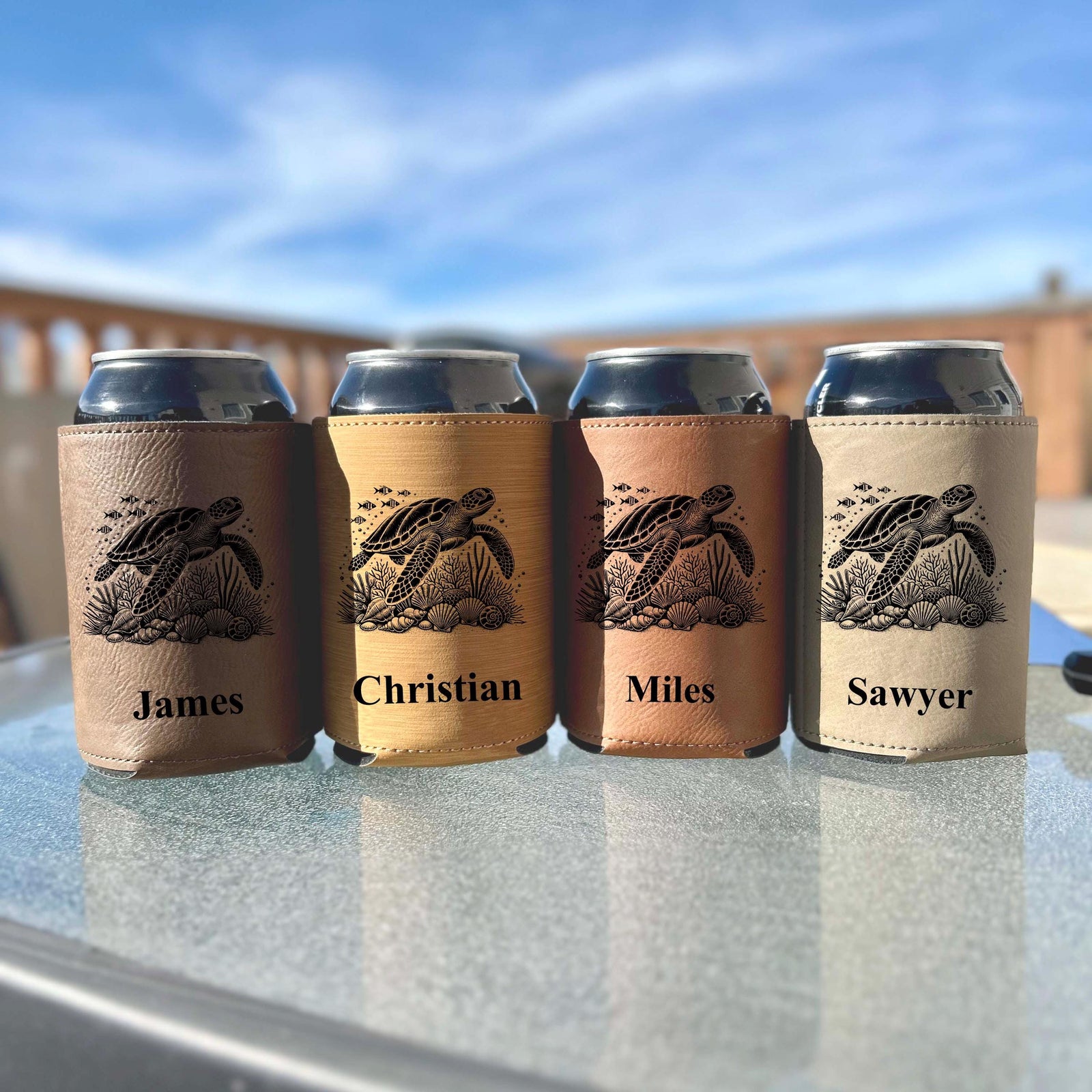 Turtle Can Cover – Soft Leather