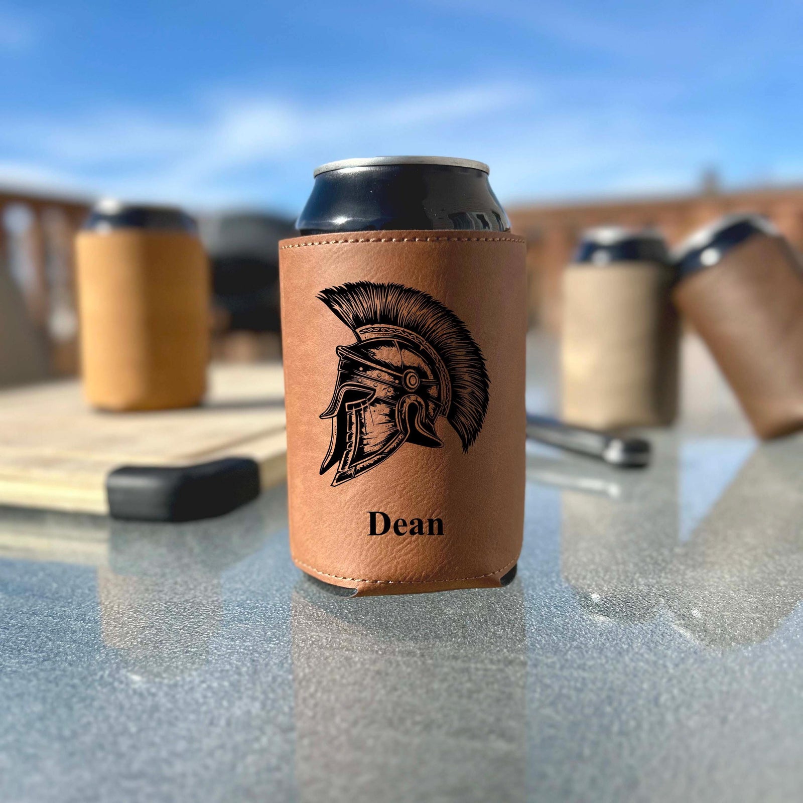 Spartan Can Cover – Soft Leather