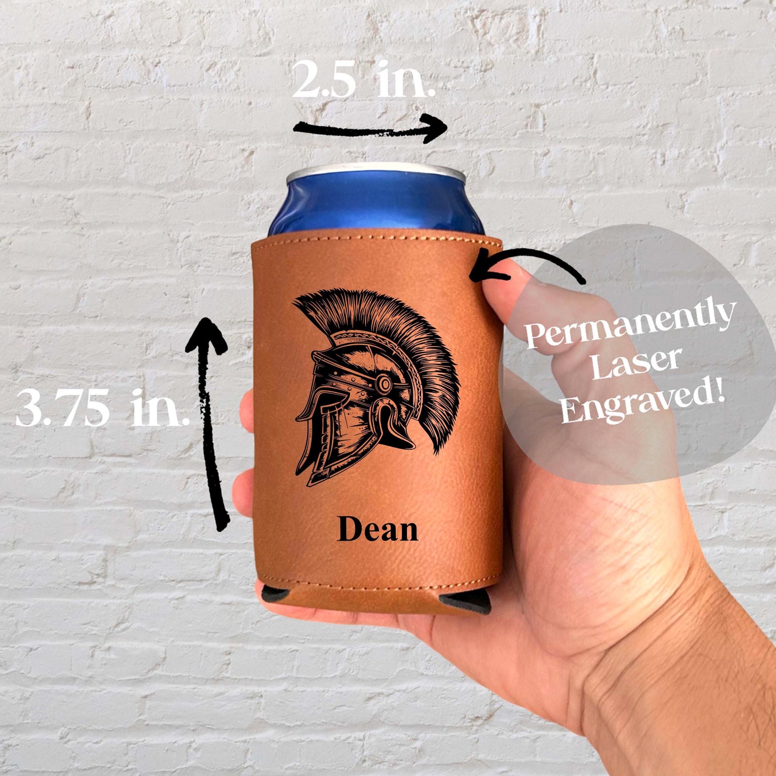 Spartan Can Cover – Soft Leather