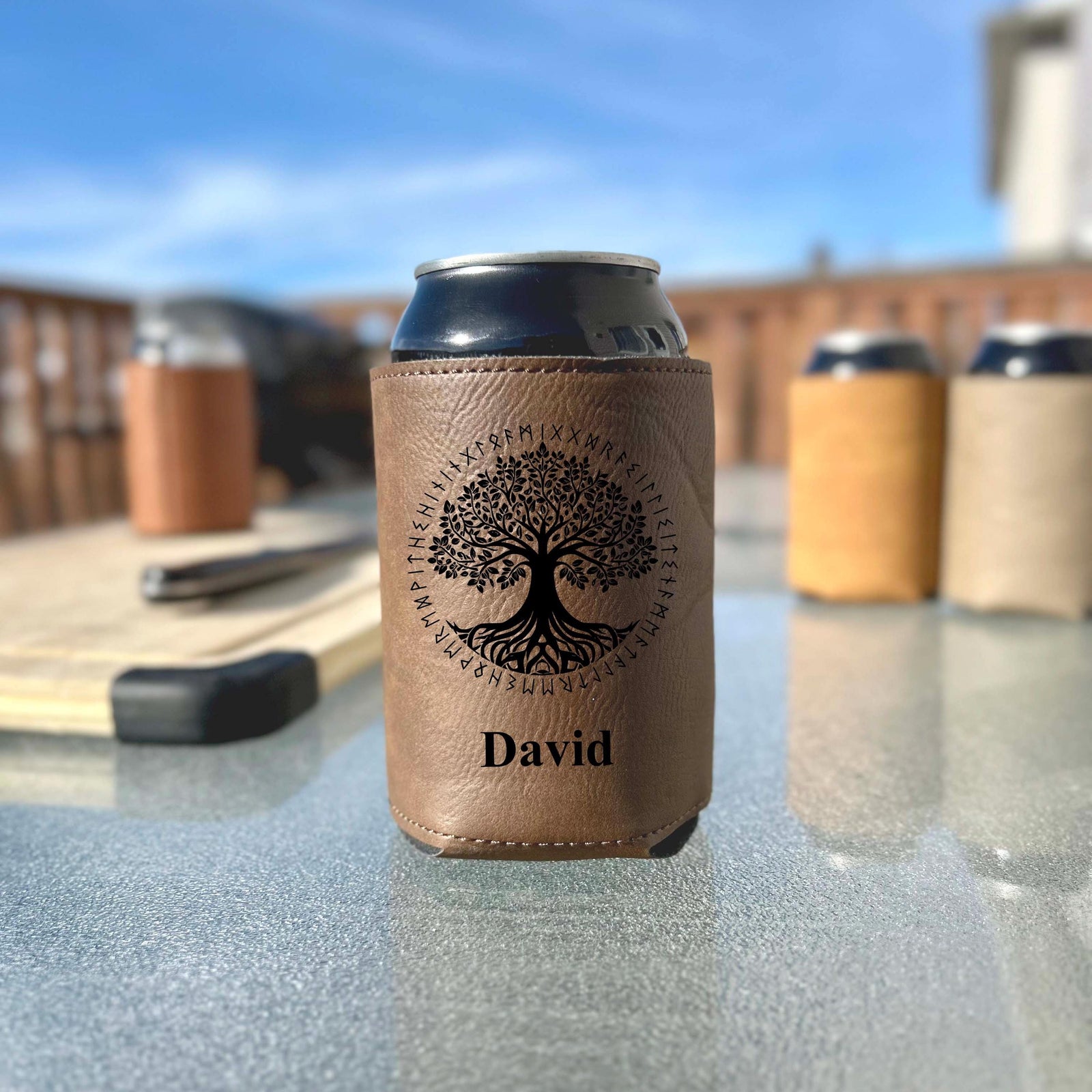 Viking Tree Can Cover – Soft Leather