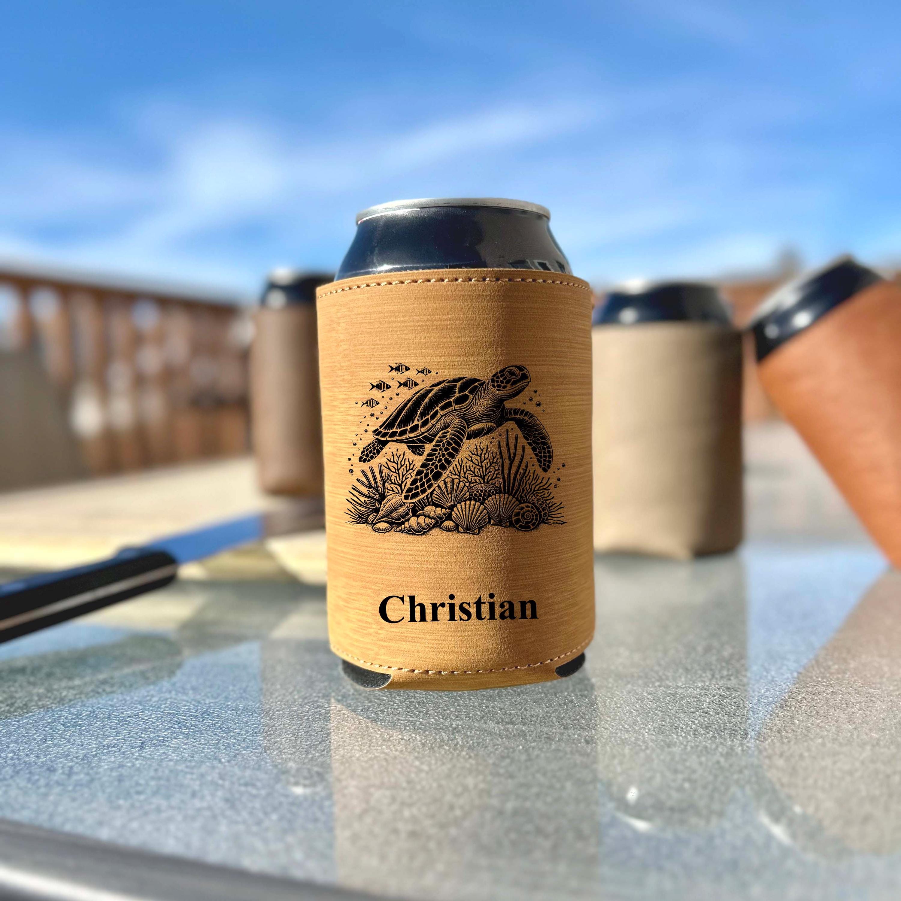 Turtle Can Cover – Soft Leather