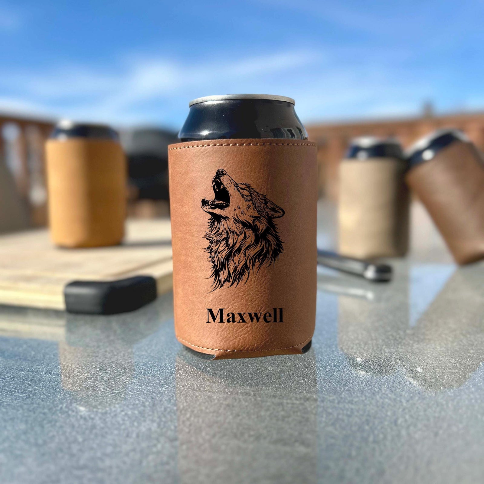 Wolf Can Cover – Soft Leather