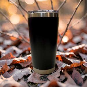 Personalized Stainless Steel 20oz Tumbler in Black